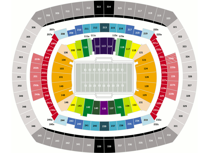 Buy Giants PSLs in section 108, row 16, seats 15-18